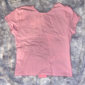 Edikted Bambi open back t-shirt